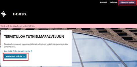 helsingin yliopisto sähköposti kirjautuminen